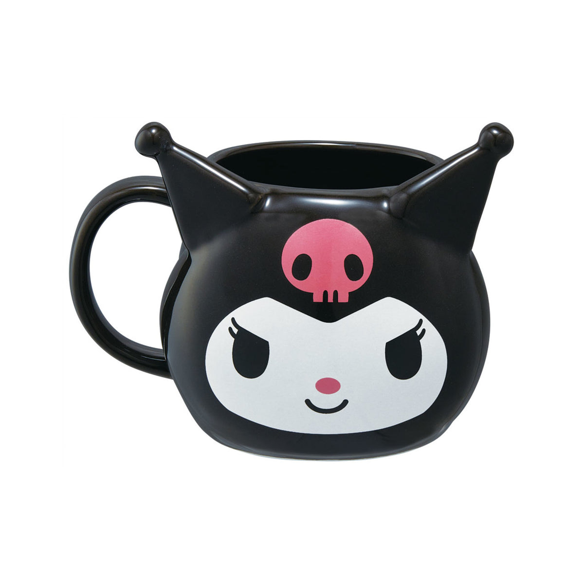 Skater Kuromi Die-Cut Ceramic Mug