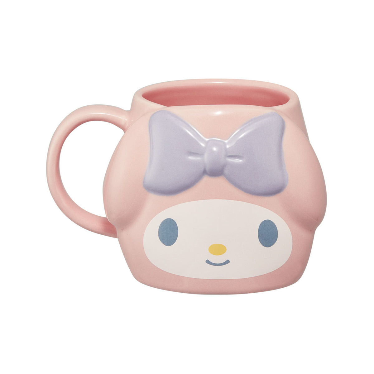 Skater My Melody Die-Cut Ceramic Mug
