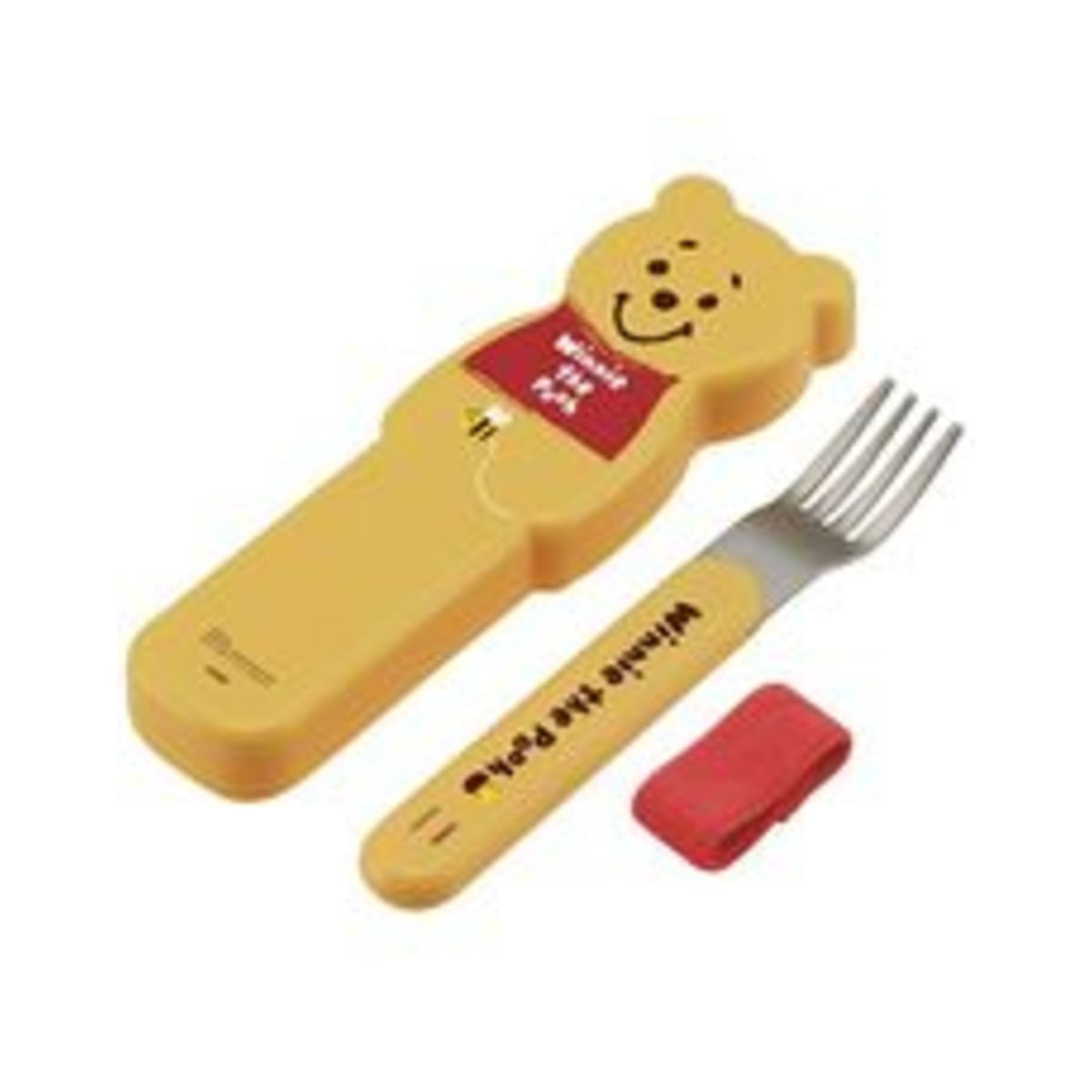 Skater Disney Winnie the Pooh Die-Cut Fork Case - img-1
