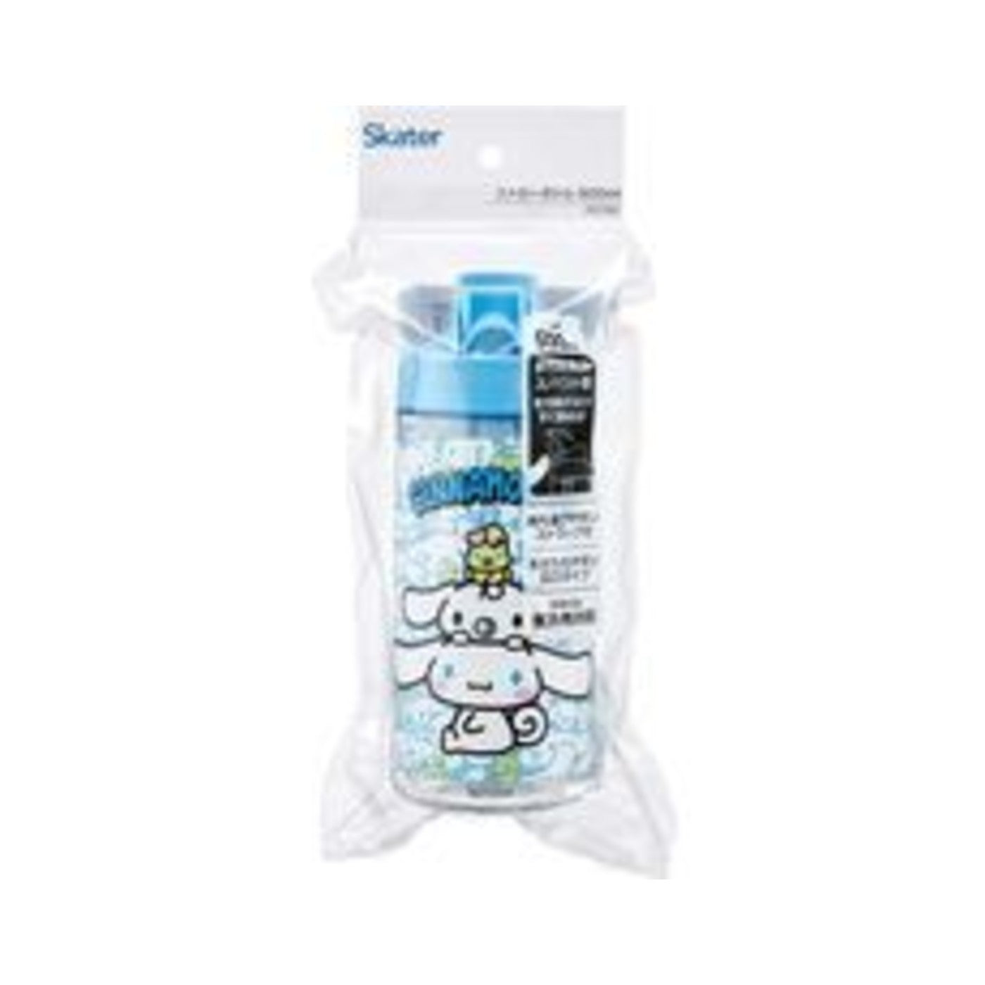 Skater Cinnamoroll Straw Bottle 500ml - img-1