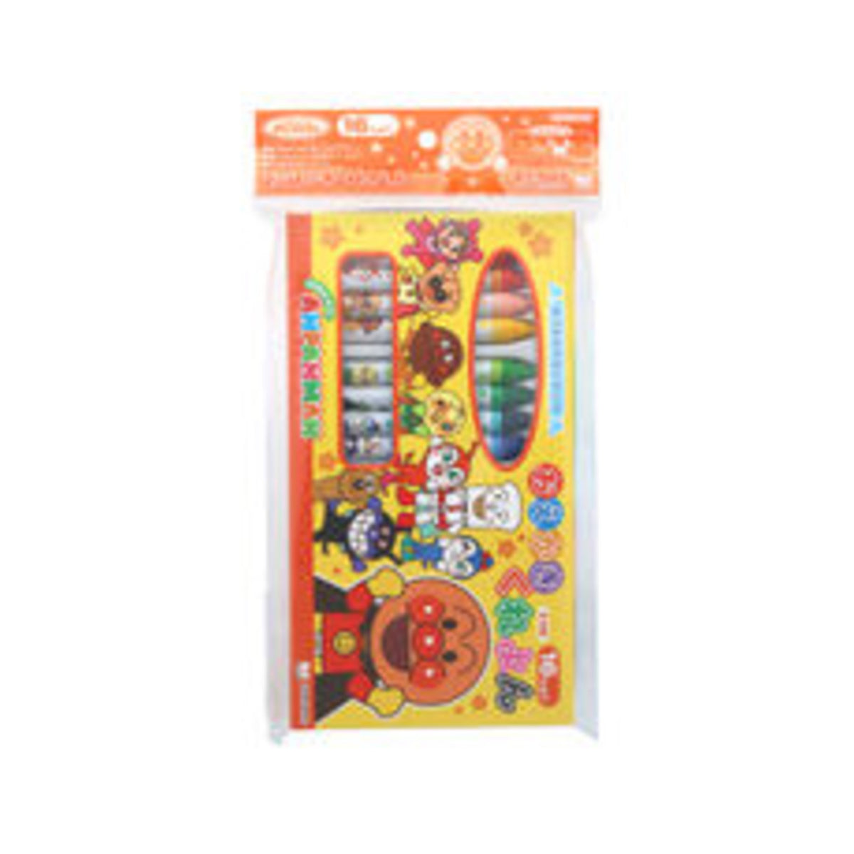 Drawing Crayons 16 Colors My First Step Anpanman - img-1