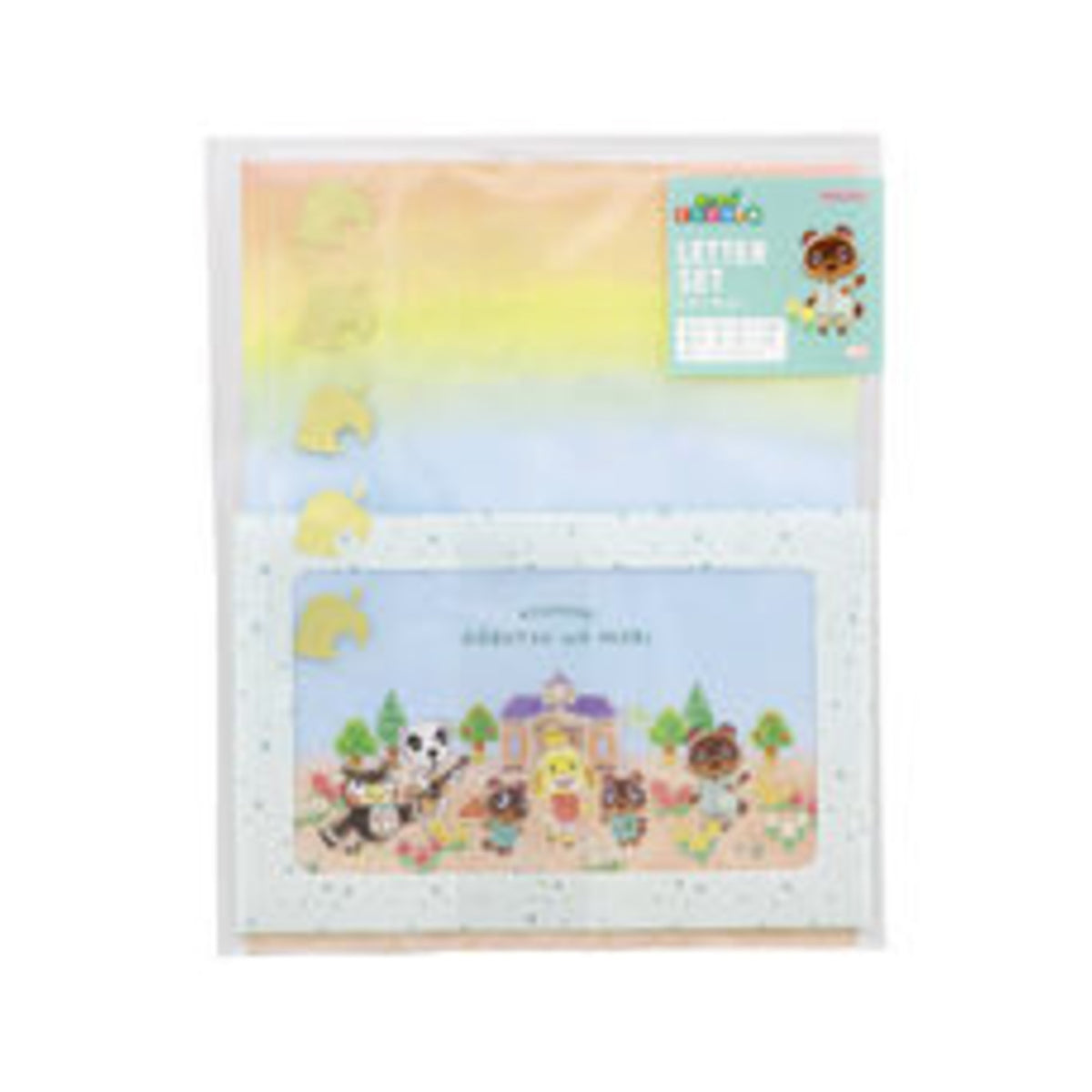 Letter Set Animal Crossing New Horizons Green - img-1