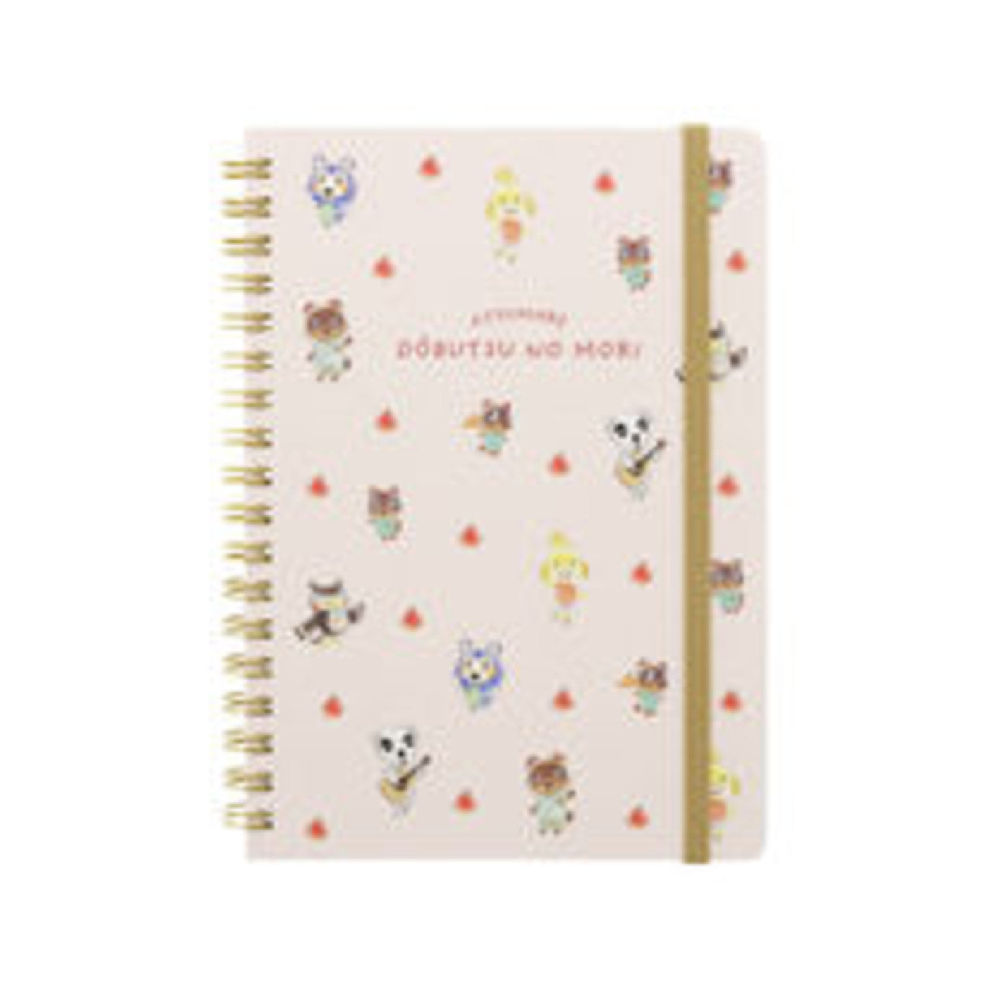 B6 Double Ring Notebook Animal Crossing: New Horizons Pink - img-1