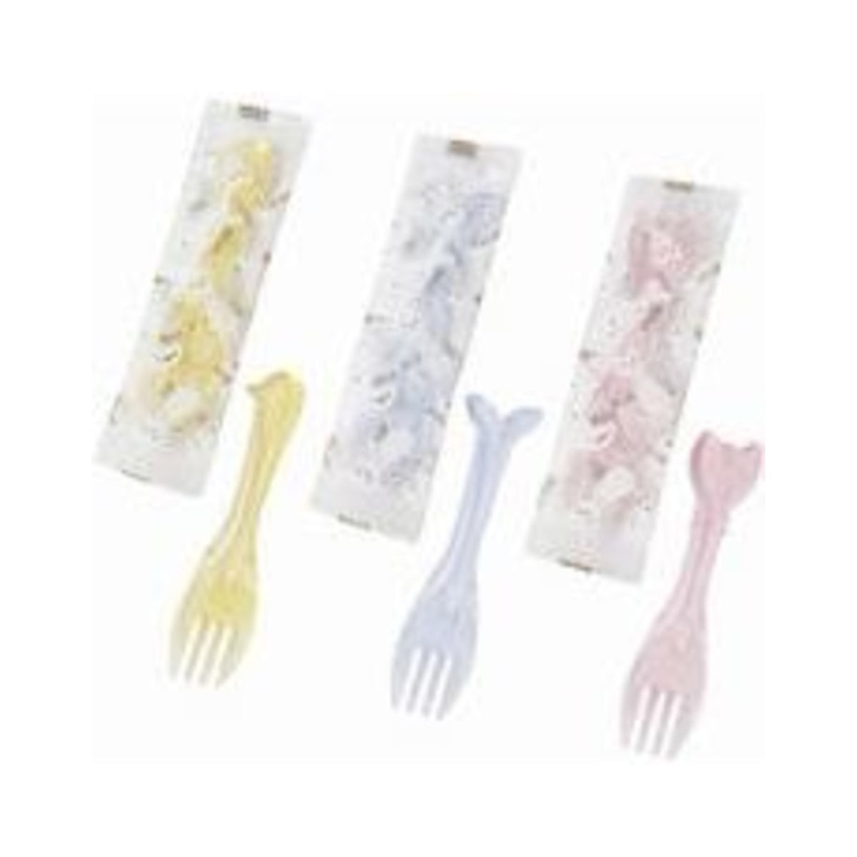 Torune Individually Wrapped Mini Fork Animal 9pcs - img-1