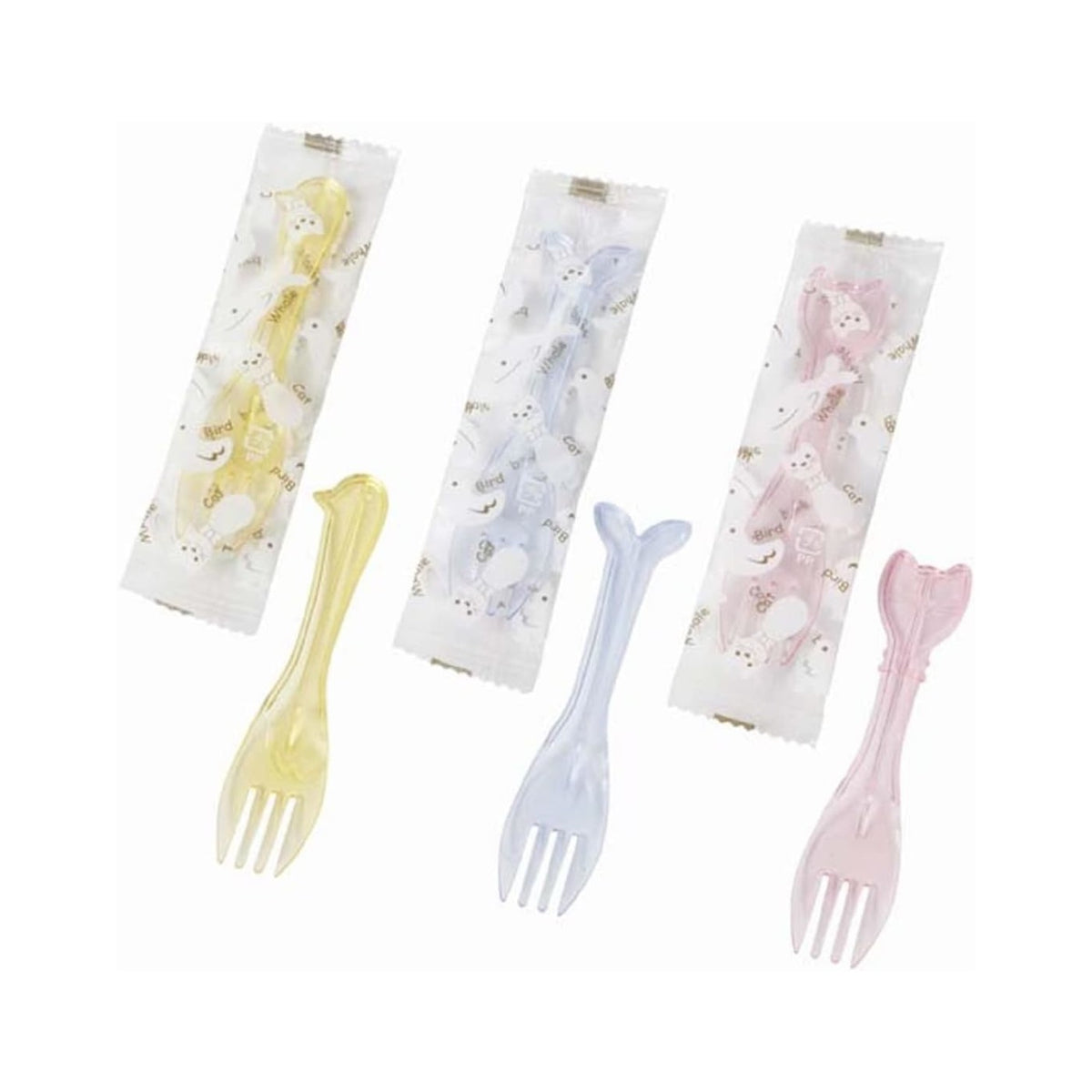 Torune Individually Wrapped Mini Fork Animal 9pcs