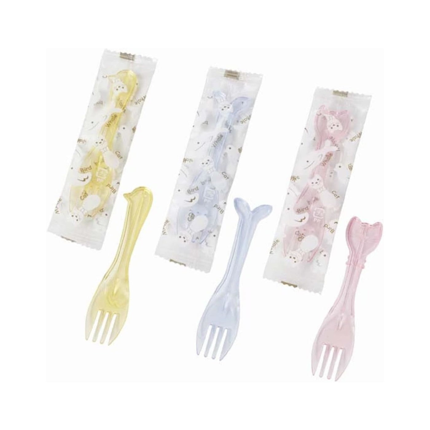 Torune Individually Wrapped Mini Fork Animal 9pcs