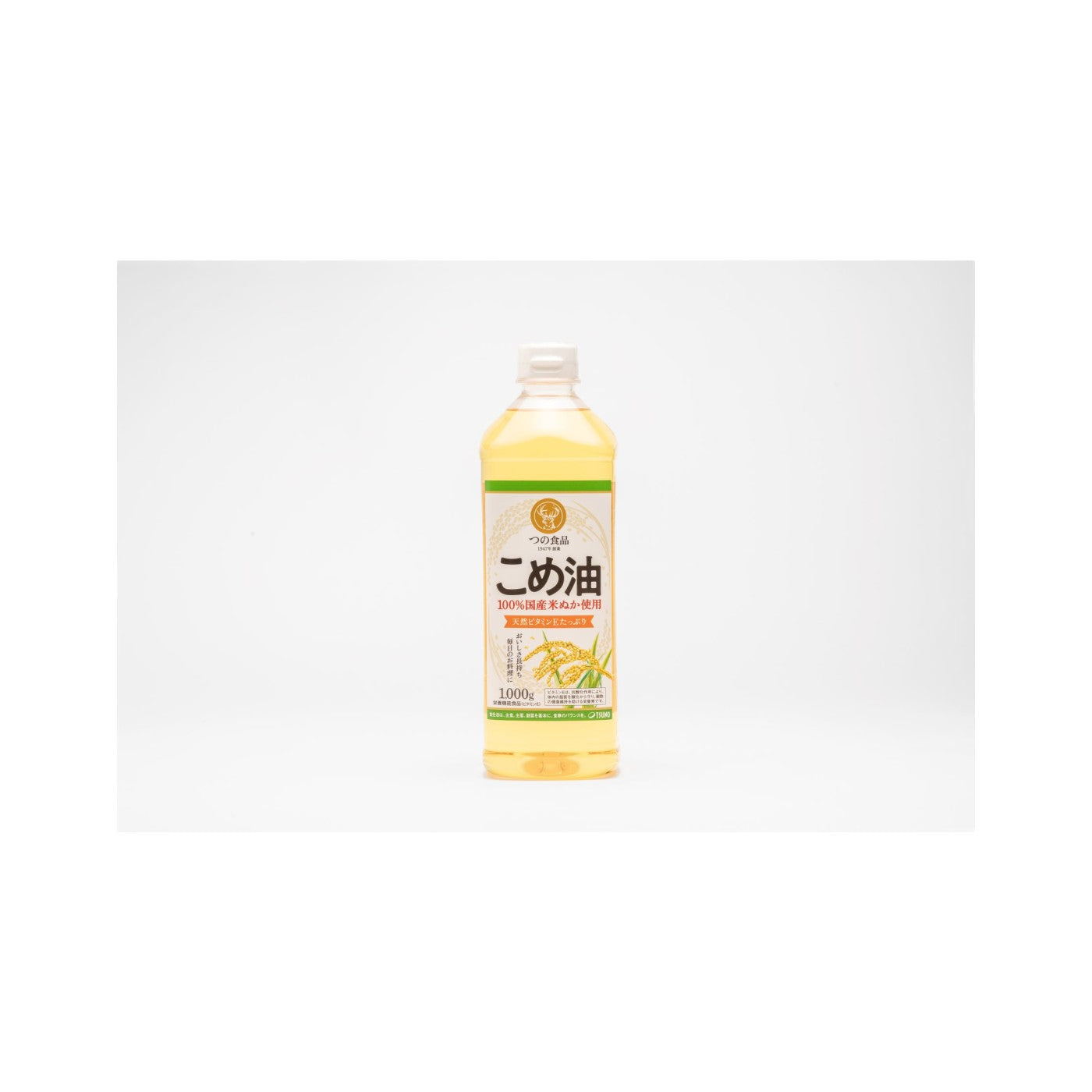 Tsuno Kokusan Rice Bran Oil 1000g - img-1