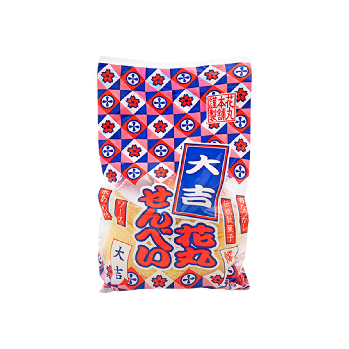 Yaokin Daikichi Hanamaru Senbei Large Rice Cracker - img-1
