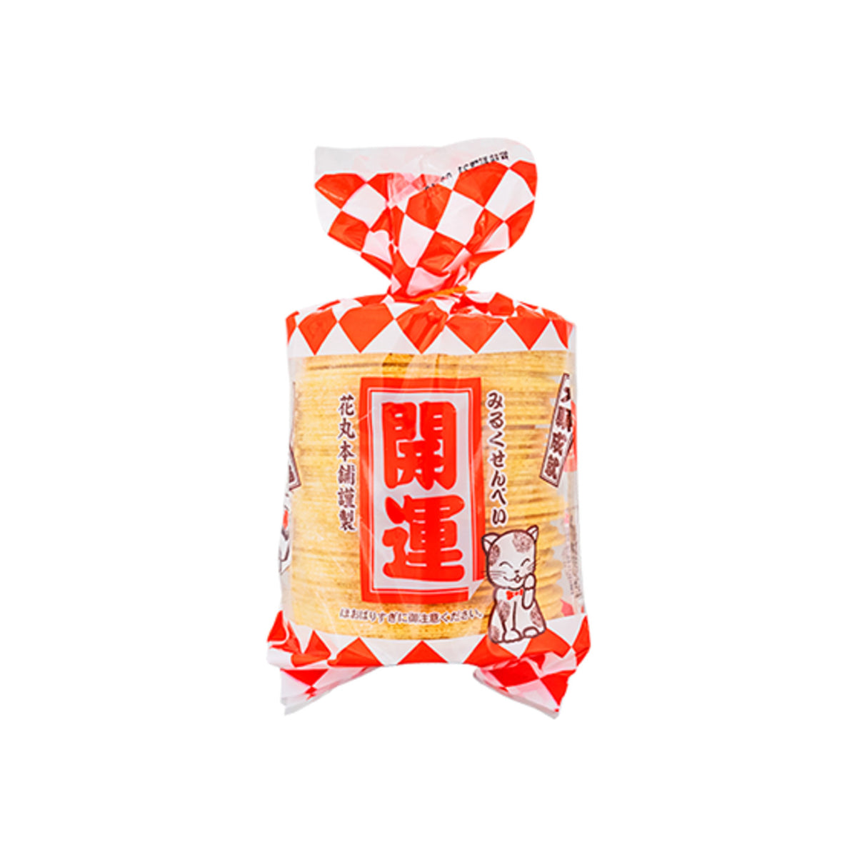 Yaokin Kaiun Milk Senbei Sweet Rice Cracker 70g - img-1